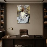 Premium Wall Art Dikey  Html Edition – FAMOUS2407195 shown in Room 2
