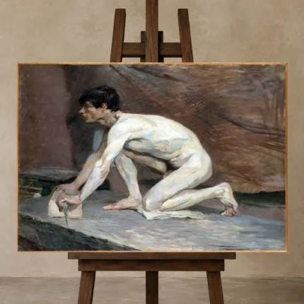 Premium Wall Art Yatay Html Edition – FAMOUS2407197 shown in Studio Easel