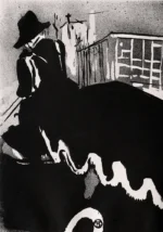 Ultime Ballade by Henri de Toulouse-Lautrec, a living room wall art print for refined interiors