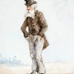 Un Décavé by Henri de Toulouse-Lautrec, a living room wall art print for refined interiors