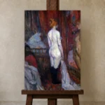 Premium Wall Art Dikey  Html Edition – FAMOUS2407201 shown in Studio Easel