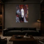 Premium Wall Art Dikey  Html Edition – FAMOUS2407201 shown in Room 3