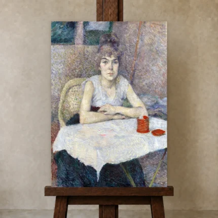 Premium Wall Art Dikey  Html Edition – FAMOUS2407202 shown in Studio Easel