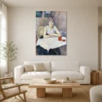 Premium Wall Art Dikey  Html Edition – FAMOUS2407202 shown in Room 1