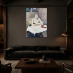 Premium Wall Art Dikey  Html Edition – FAMOUS2407202 shown in Room 3