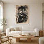 Premium Wall Art Dikey  Html Edition – FAMOUS2407203 shown in Room 1