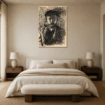 Premium Wall Art Dikey  Html Edition – FAMOUS2407203 shown in Room 5