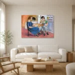 Premium Wall Art Yatay Html Edition – FAMOUS2407204 shown in Room 1