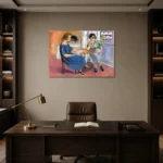 Premium Wall Art Yatay Html Edition – FAMOUS2407204 shown in Room 2