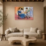 Premium Wall Art Yatay Html Edition – FAMOUS2407204 shown in Room 4