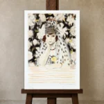 Premium Wall Art Dikey  Html Edition – FAMOUS2407206 shown in Studio Easel