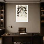 Premium Wall Art Dikey  Html Edition – FAMOUS2407206 shown in Room 2