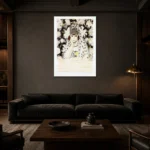 Premium Wall Art Dikey  Html Edition – FAMOUS2407206 shown in Room 3