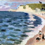 High Tide (Pleine mer) by Henri Matisse, a living room wall art print for refined interiors