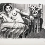 Hindoue a la jupe de tulle by Henri Matisse, a living room wall art print for refined interiors