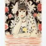 L’Espagnole à la Mantille by Henri Matisse, a living room wall art print for refined interiors