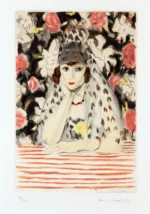L’Espagnole à la Mantille by Henri Matisse, a living room wall art print for refined interiors