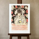 Premium Wall Art Dikey  Html Edition – FAMOUS2407210 shown in Studio Easel
