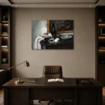 Premium Wall Art Yatay Html Edition – FAMOUS2407211 shown in Room 2