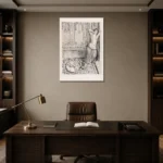 Premium Wall Art Dikey  Html Edition – FAMOUS2407213 shown in Room 2