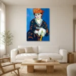 Premium Wall Art Dikey  Html Edition – FAMOUS2407214 shown in Room 1