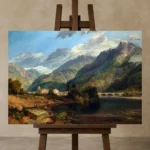 Premium Wall Art Yatay Html Edition – FAMOUS2407219 shown in Studio Easel