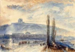 Brienne by J. M. W. Turner, a living room wall art print for refined interiors