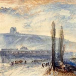 Brienne by J. M. W. Turner, a living room wall art print for refined interiors