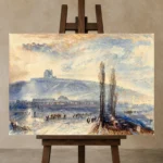 Premium Wall Art Yatay Html Edition – FAMOUS2407220 shown in Studio Easel