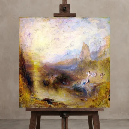Premium Wall Art Kare Html Edition – FAMOUS2407222 shown in Studio Easel