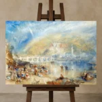 Premium Wall Art Yatay Html Edition – FAMOUS2407224 shown in Studio Easel