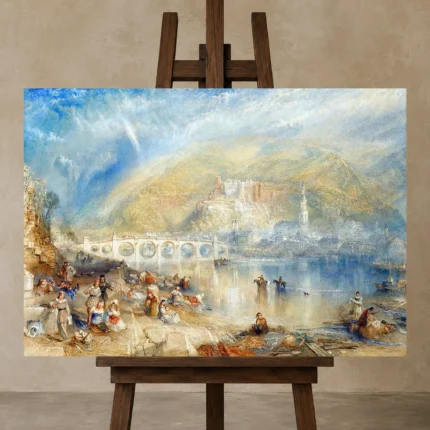 Premium Wall Art Yatay Html Edition – FAMOUS2407224 shown in Studio Easel