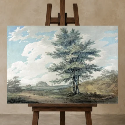 Premium Wall Art Yatay Html Edition – FAMOUS2407227 shown in Studio Easel