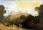 Linlithgow Palace by J. M. W. Turner, an office wall art print for refined interiors