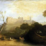 Linlithgow Palace by J. M. W. Turner, an office wall art print for refined interiors
