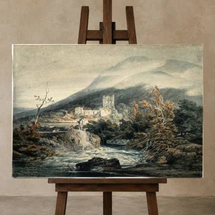 Premium Wall Art Yatay Html Edition – FAMOUS2407229 shown in Studio Easel