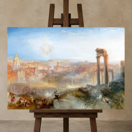 Premium Wall Art Yatay Html Edition – FAMOUS2407230 shown in Studio Easel