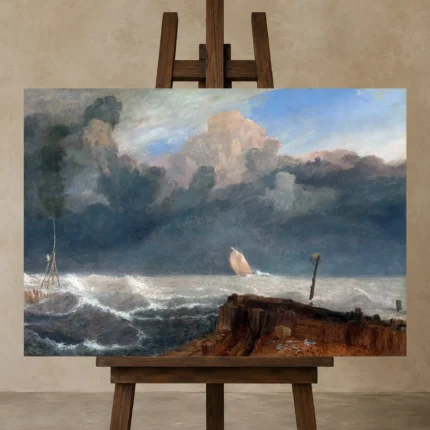 Premium Wall Art Yatay Html Edition – FAMOUS2407233 shown in Studio Easel