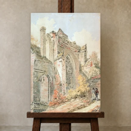 Premium Wall Art Dikey  Html Edition – FAMOUS2407234 shown in Studio Easel