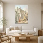 Premium Wall Art Dikey  Html Edition – FAMOUS2407234 shown in Room 1