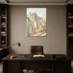 Premium Wall Art Dikey  Html Edition – FAMOUS2407234 shown in Room 2