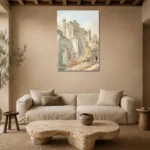 Premium Wall Art Dikey  Html Edition – FAMOUS2407234 shown in Room 4
