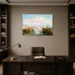 Premium Wall Art Yatay Html Edition – FAMOUS2407235 shown in Room 2