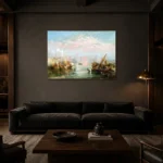 Premium Wall Art Yatay Html Edition – FAMOUS2407235 shown in Room 3