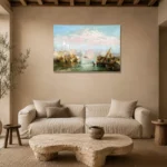 Premium Wall Art Yatay Html Edition – FAMOUS2407235 shown in Room 4