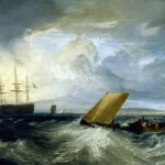 Sheerness as seen from the Nore by J. M. W. Turner, a living room wall art print for refined interiors