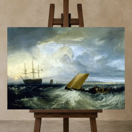 Premium Wall Art Yatay Html Edition – FAMOUS2407236 shown in Studio Easel