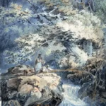 The Angler by J. M. W. Turner, a living room wall art print for refined interiors