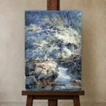 Premium Wall Art Dikey  Html Edition – FAMOUS2407237 shown in Studio Easel