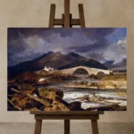 Premium Wall Art Yatay Html Edition – FAMOUS2407241 shown in Studio Easel